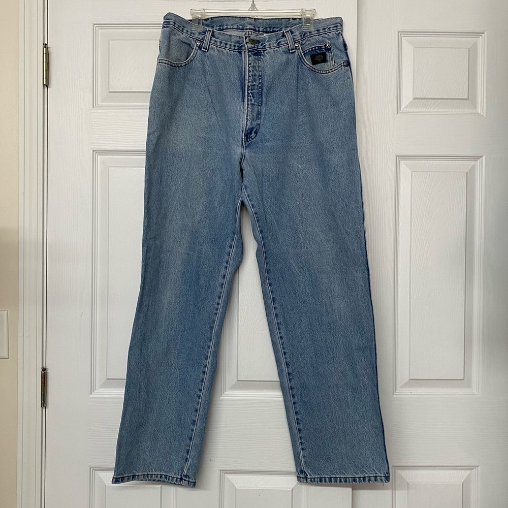 Harley Davidson Relaxed Fit Denim Jeans Sz 38/32